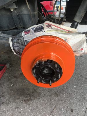 Orange Neon Brake Caliper Lacquer